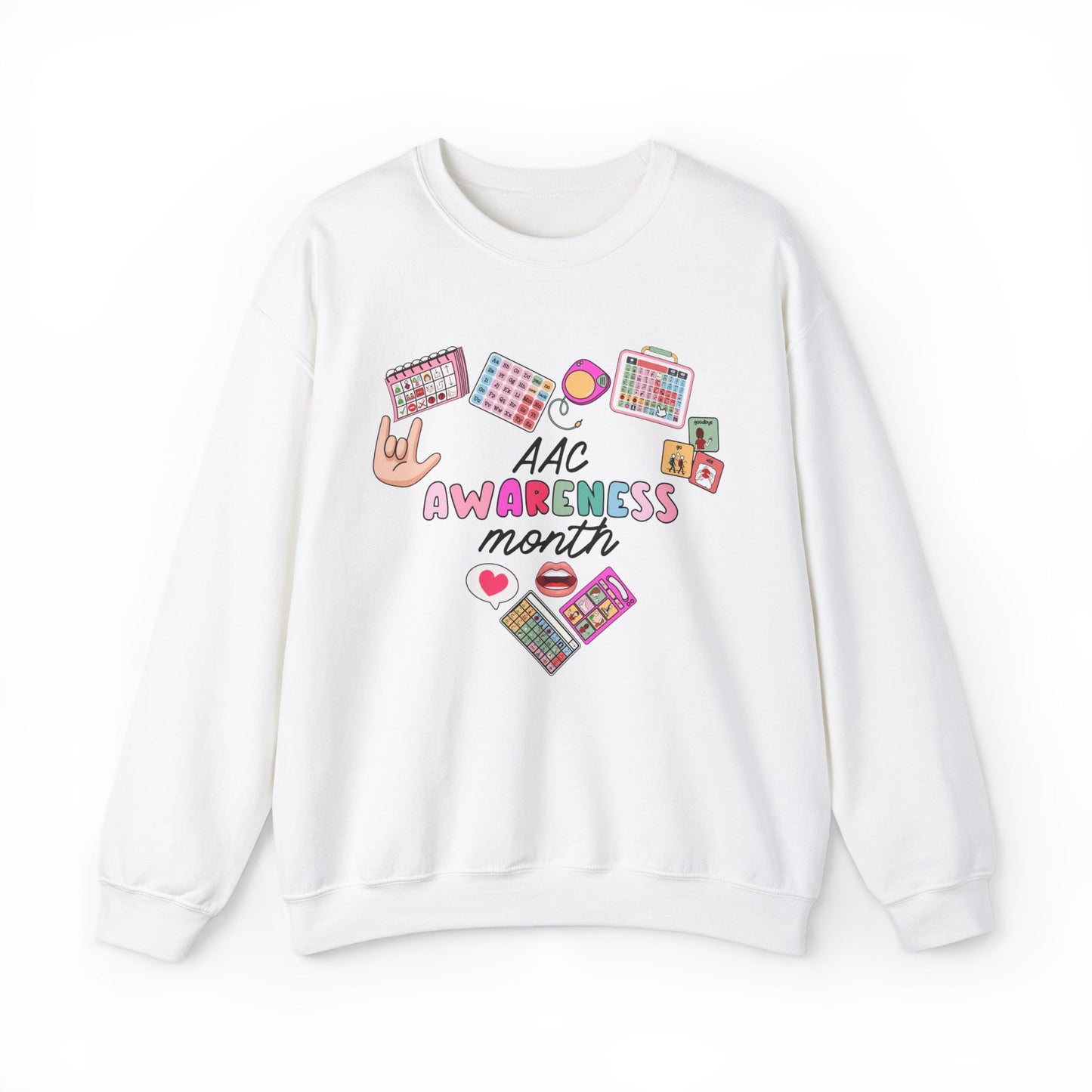 AAC Awareness Month Crewneck Sweatshirt