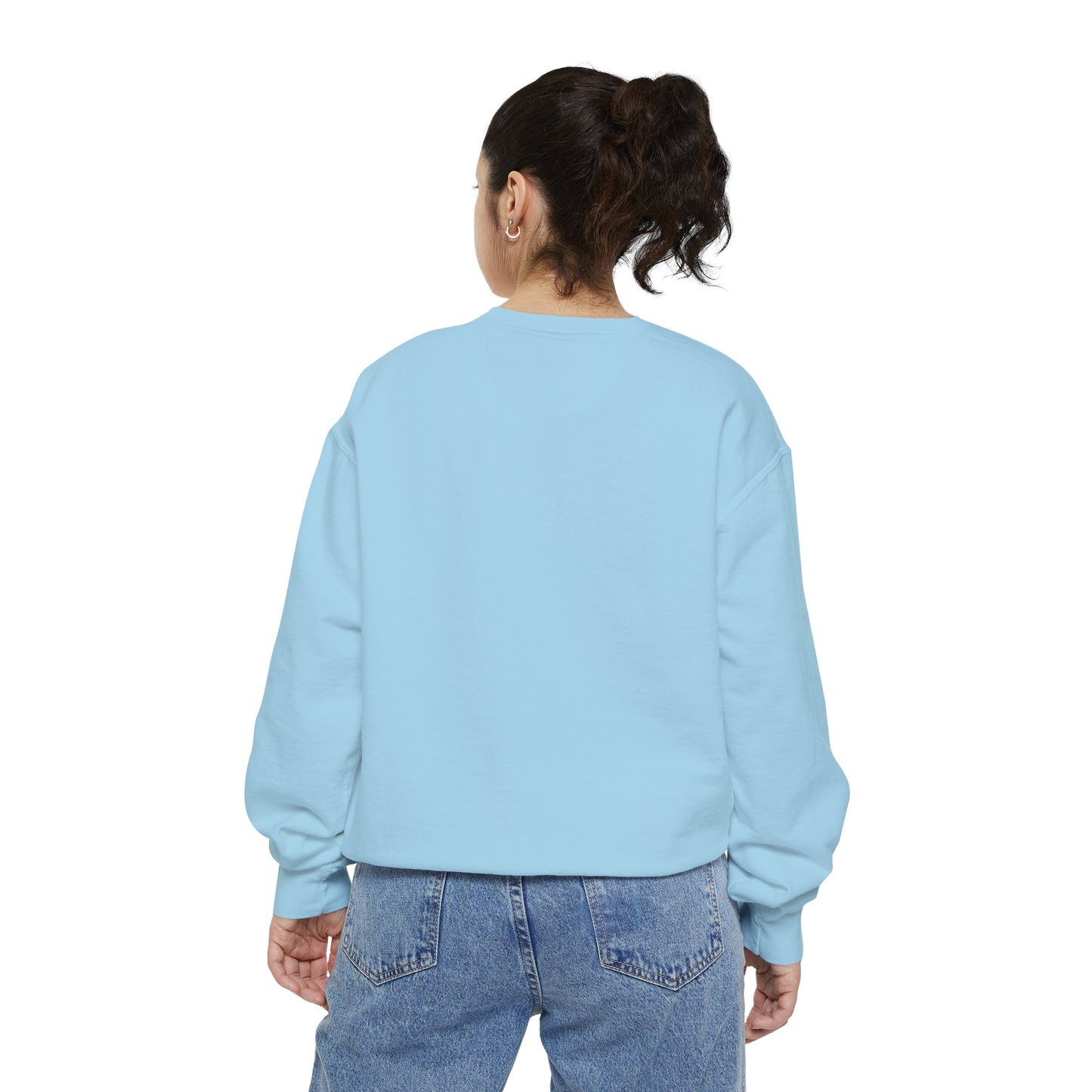 Spooky Speech Skeletons Comfort Colors Sweatshirt