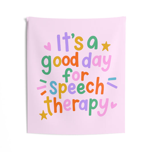 It's a Good Day for Speech Therapy Tapestry