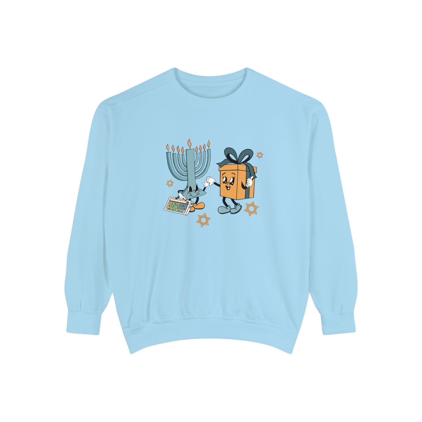 Hanukkah AAC Comfort Colors Sweatshirt