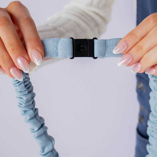 Breakaway Scrunchie Lanyard | Powder Blue