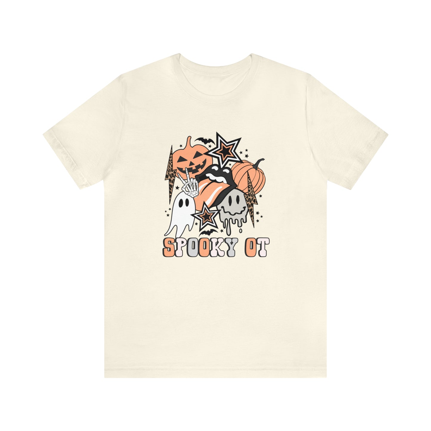 Spooky OT Retro Halloween Jersey T-Shirt