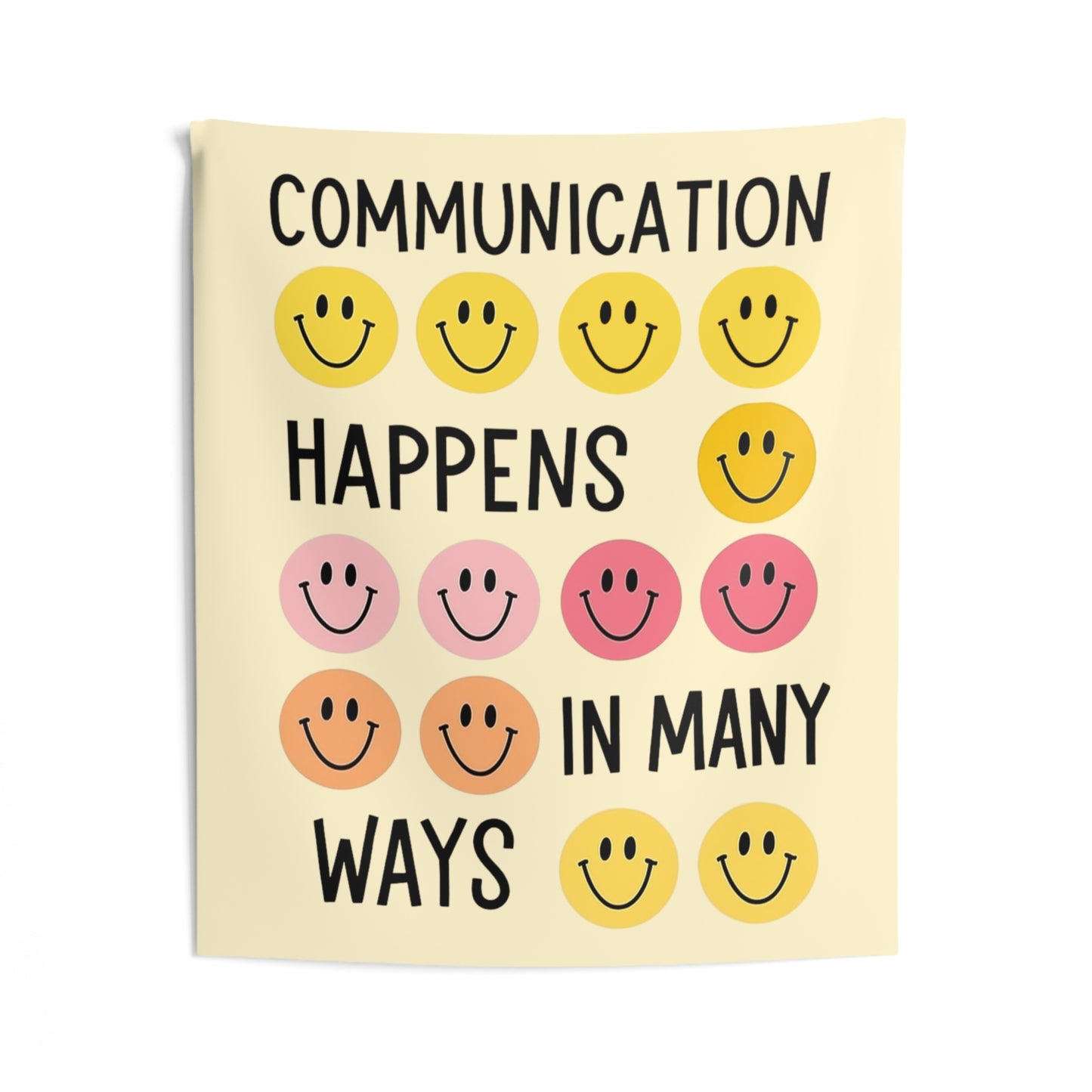 Communication Happens in Many Ways Tapestry