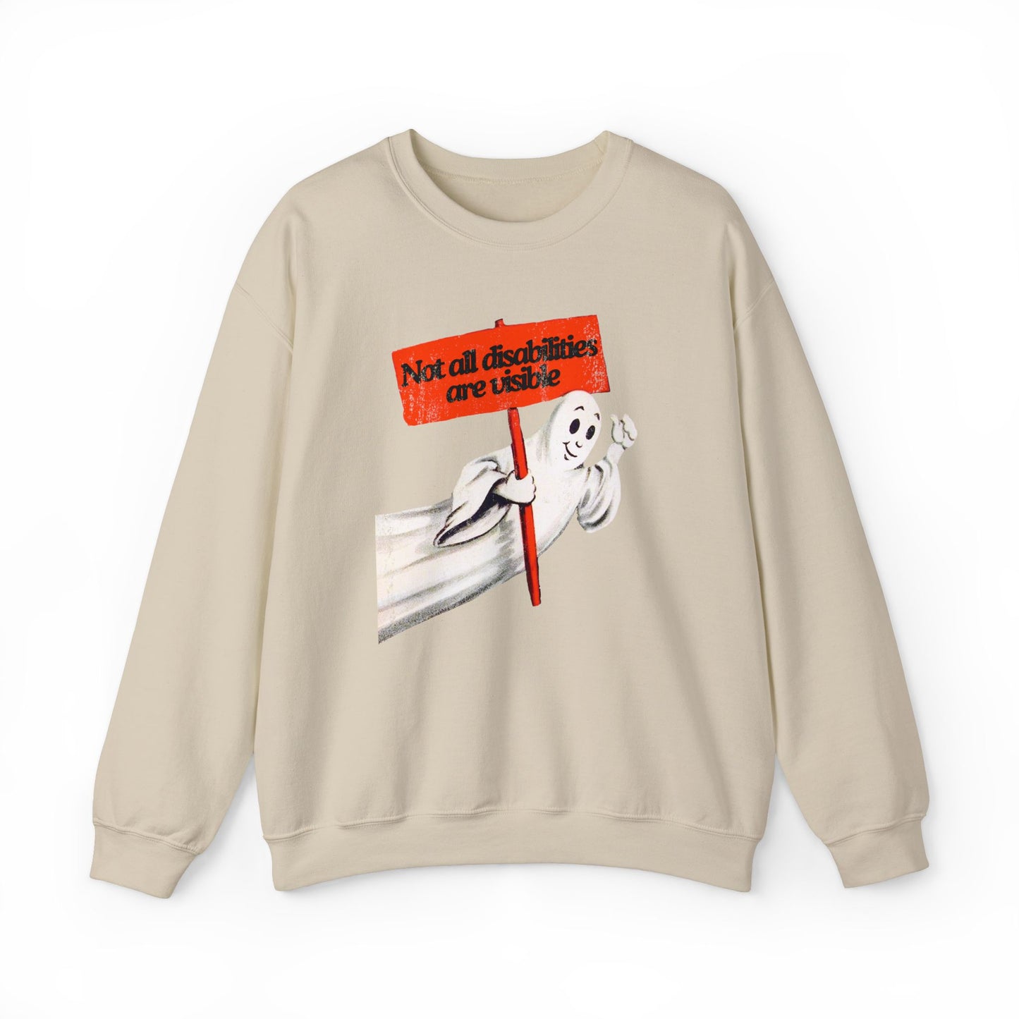 Not All Disabilities Are Visible Crewneck Sweatshirt
