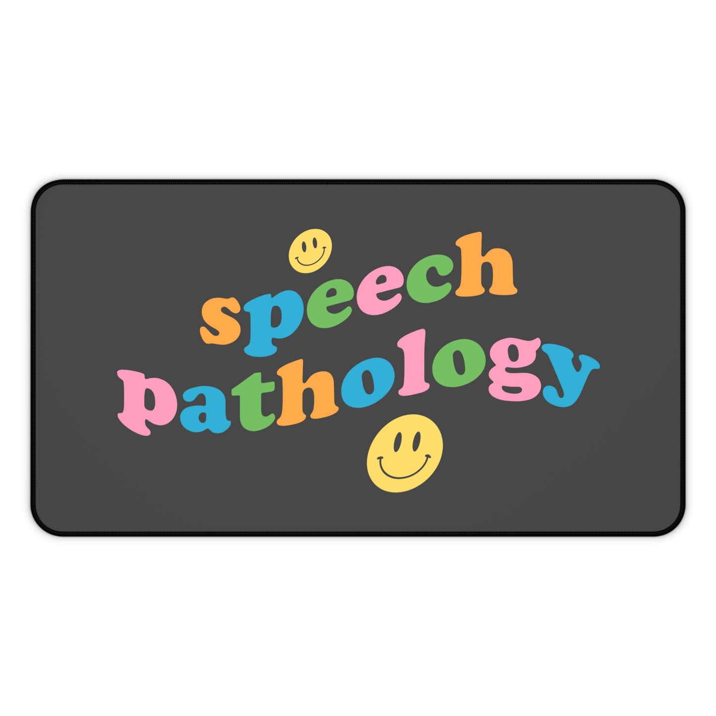Speech Pathology Wavy Desk Mat