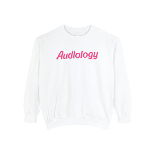 Pink Audiology Comfort Colors Sweatshirt