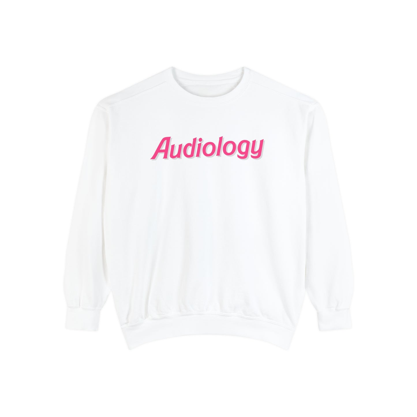 Pink Audiology Comfort Colors Sweatshirt