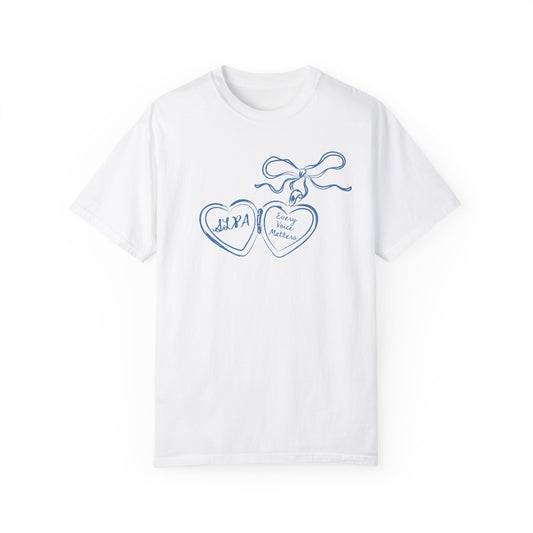 SLPA Heart Locket Comfort Colors T-Shirt