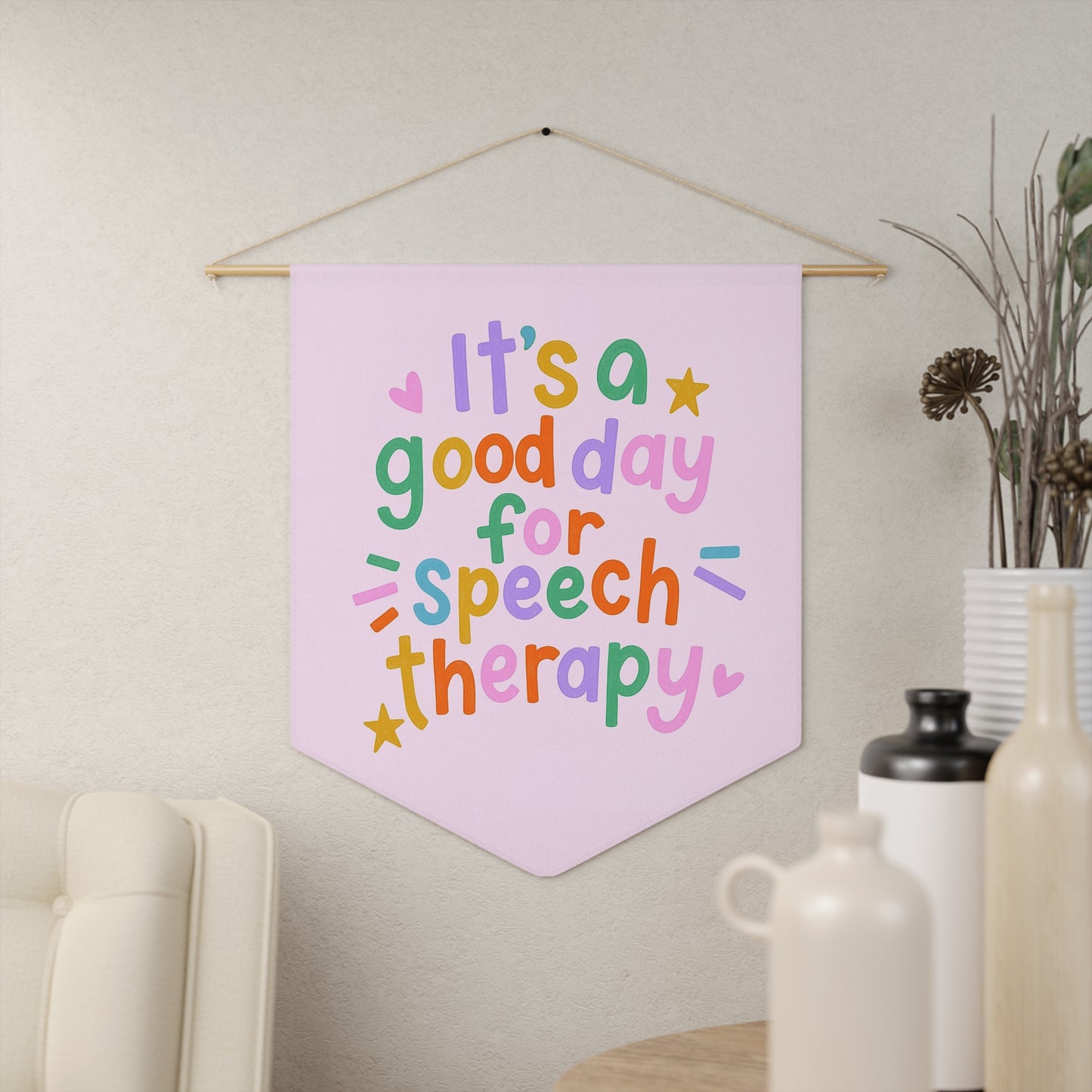 It’s a Good Day for Speech Therapy Pennant