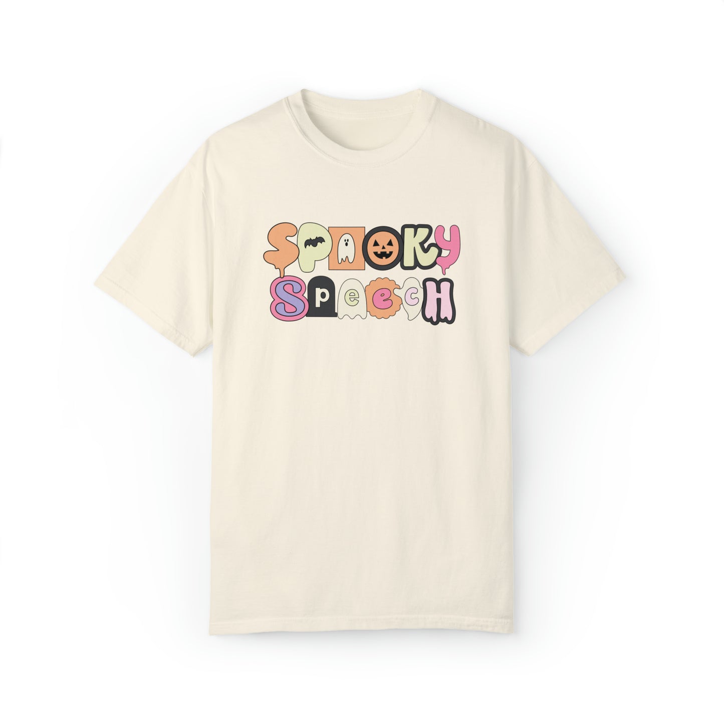 Spooky Speech Retro Comfort Colors T-Shirt