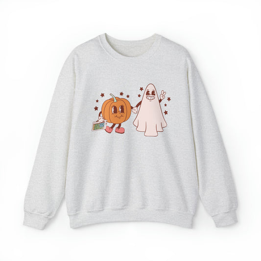 Pumpkin and Ghost AAC Crewneck Sweatshirt