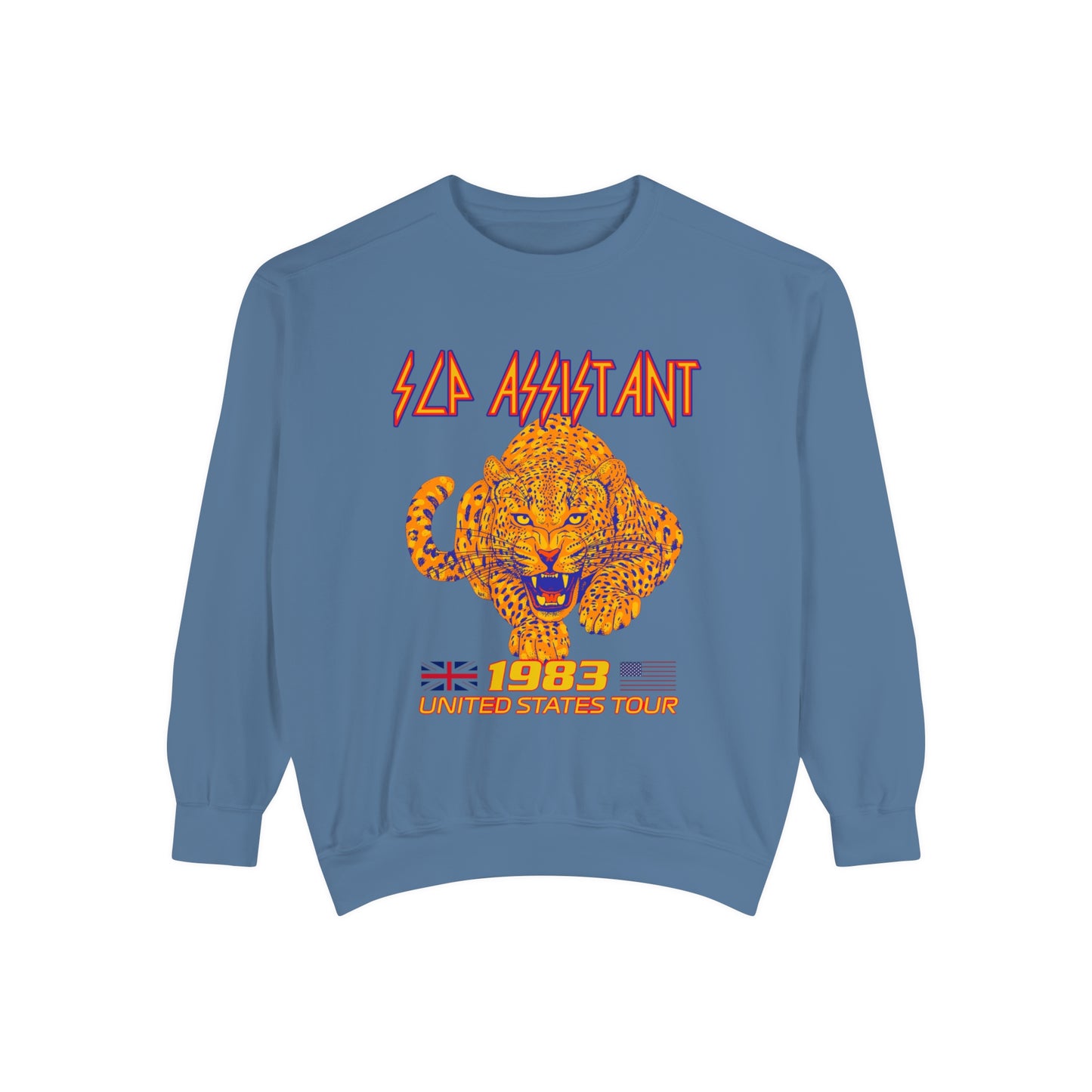 Def SLP Assistant Band Inspired Comfort Colors Sweatshirt