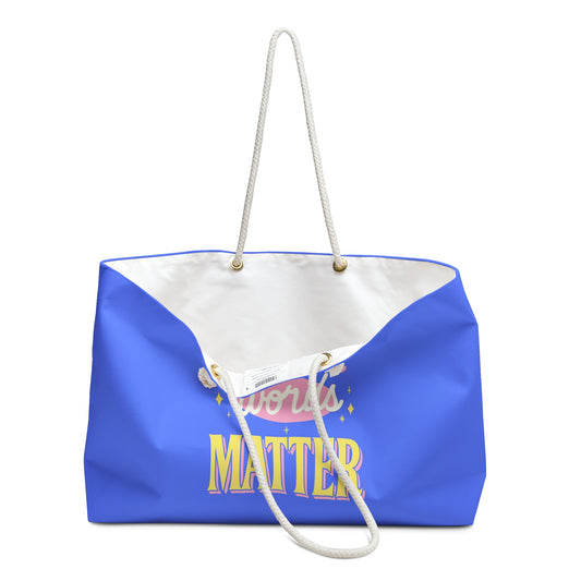 Your Words Matter Oversized Therapy Tote