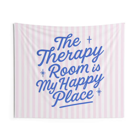 Therapy Room Happy Place Tapestry