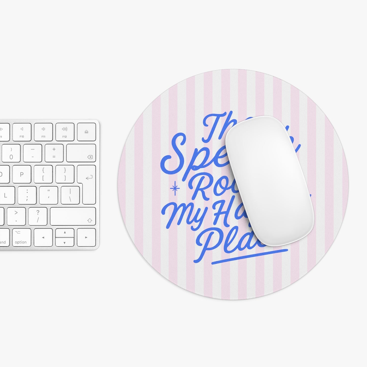 Speech Room Happy Place Mouse Pad
