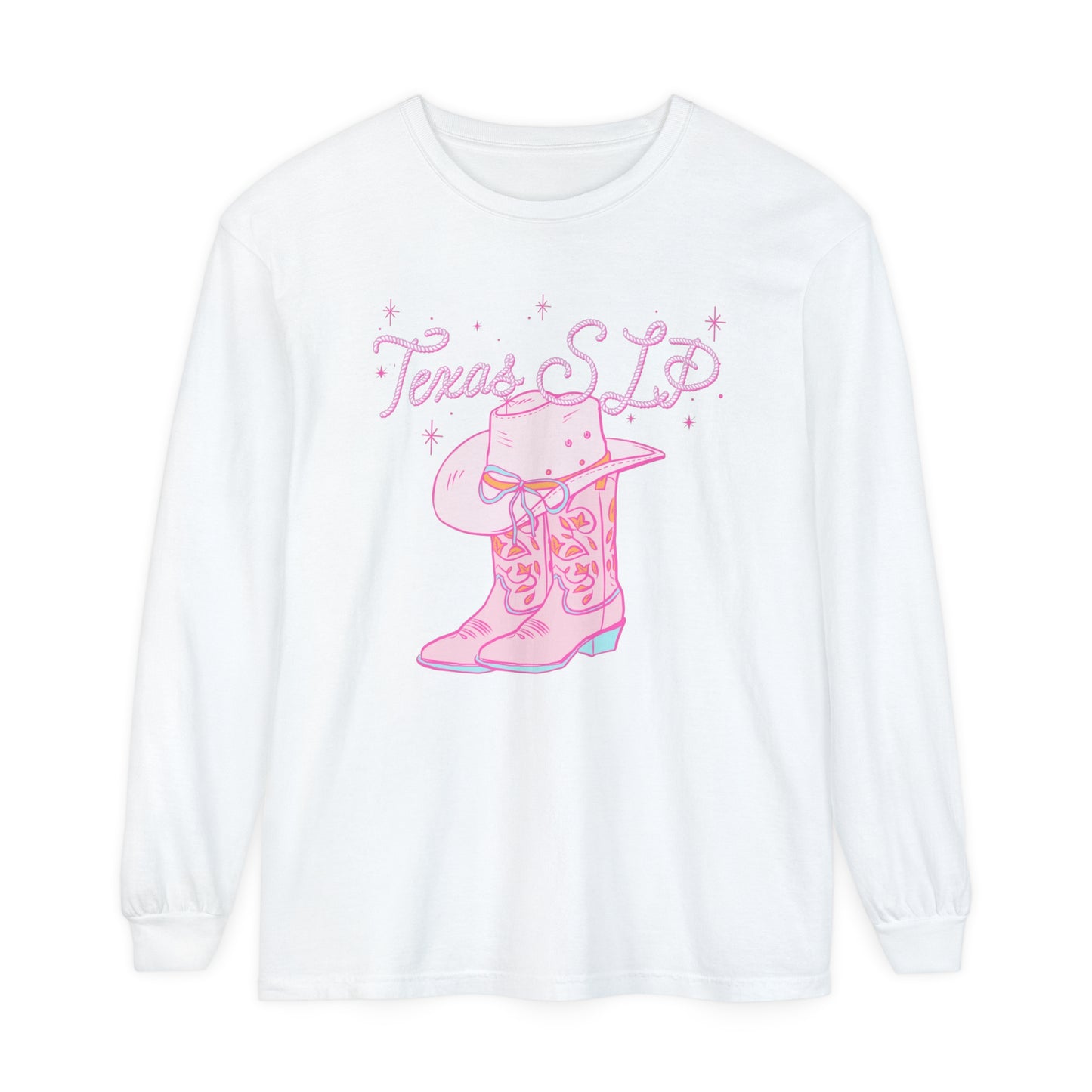 Texas SLP Comfort Colors Long Sleeve T-Shirt
