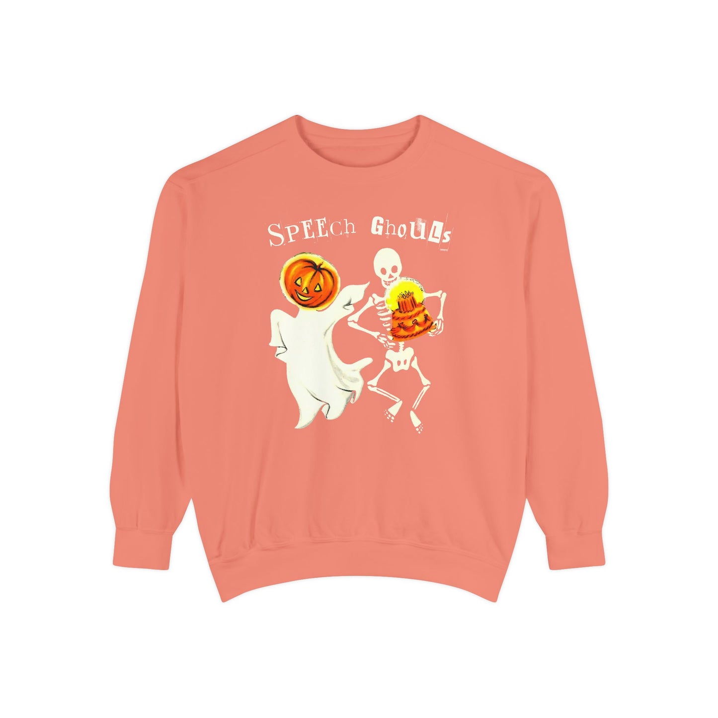 Speech Ghouls Comfort Colors Sweatshirt