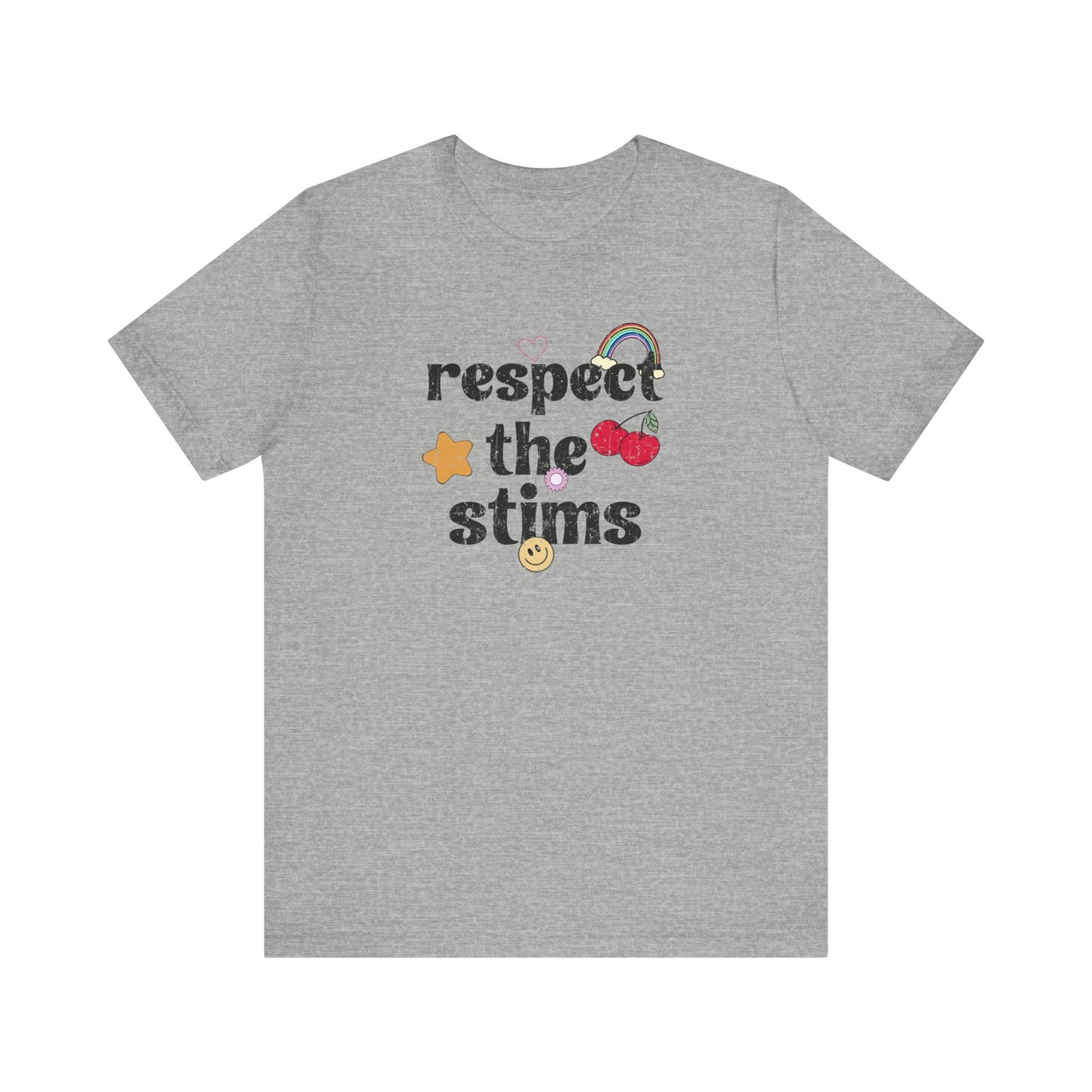 Respect The Stims Distressed Jersey T-Shirt