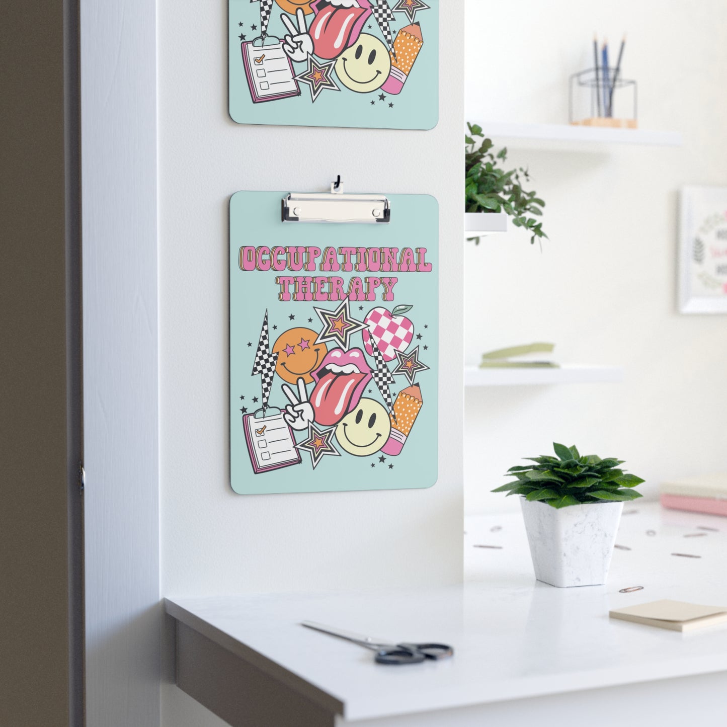Retro Occupational Therapy Clipboard