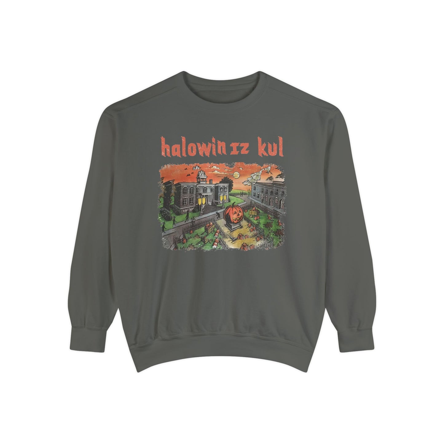 Halloween Is Cool IPA Comfort Colors Sweatshirt