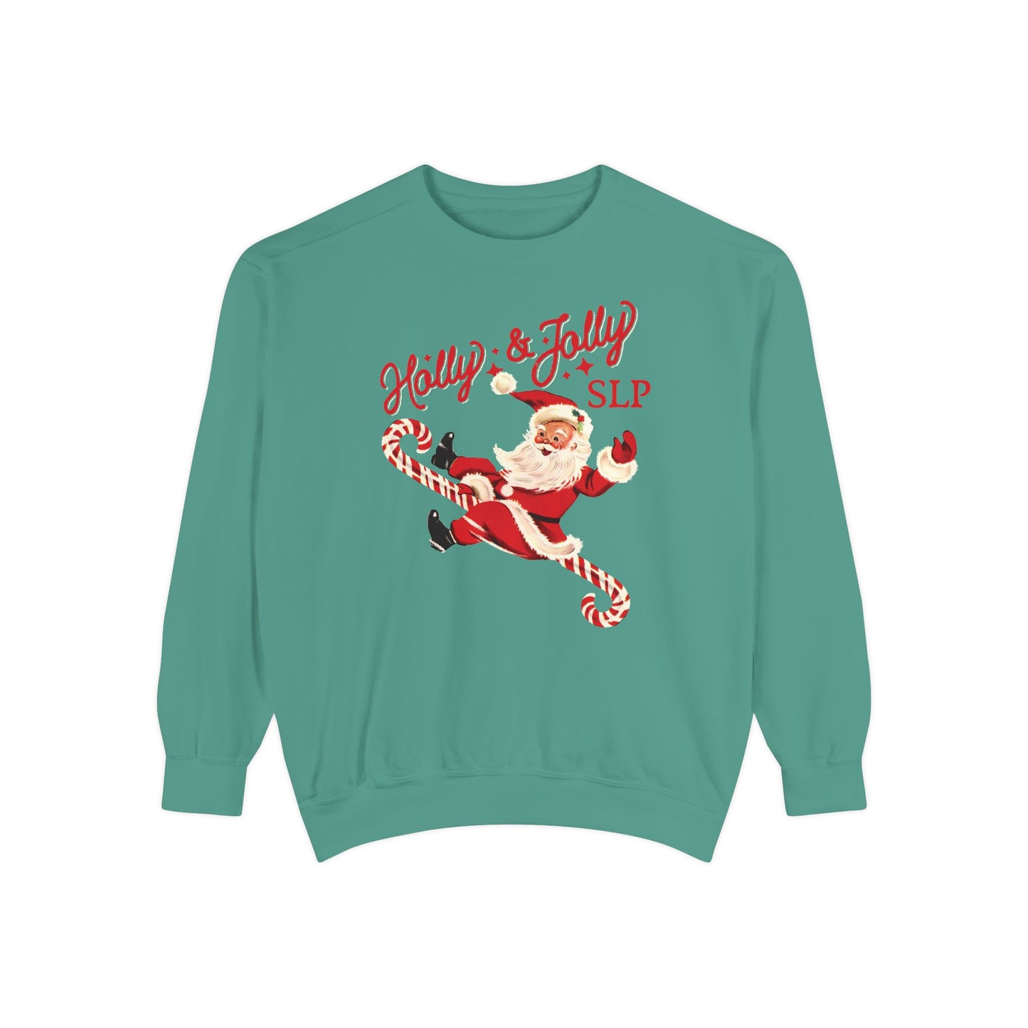 Holly & Jolly SLP Comfort Colors Sweatshirt