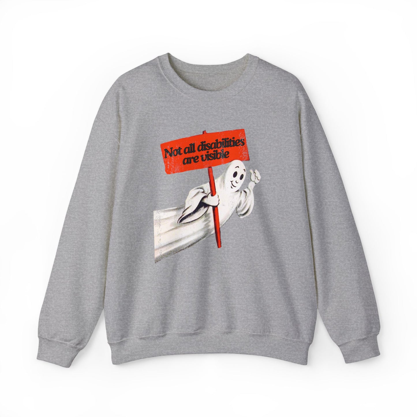Not All Disabilities Are Visible Crewneck Sweatshirt