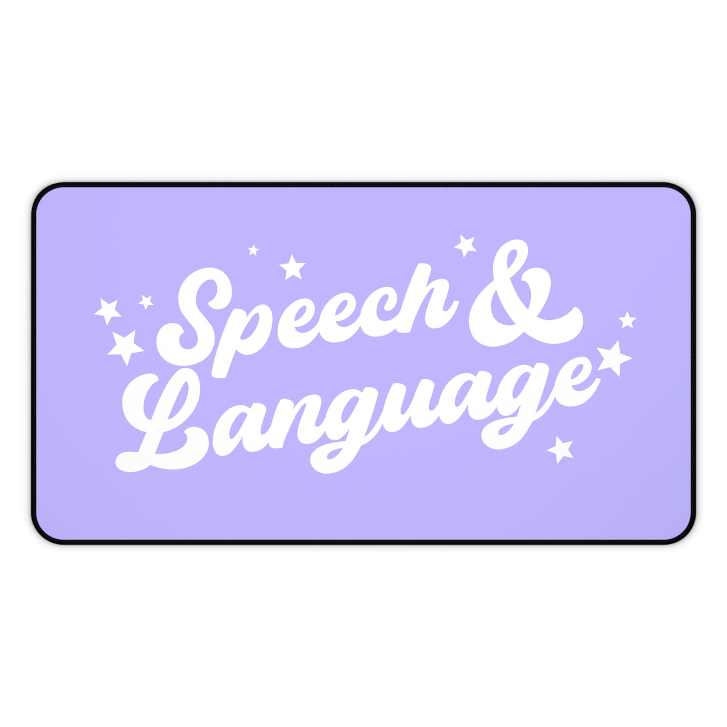 Speech & Language Stars Desk Mat