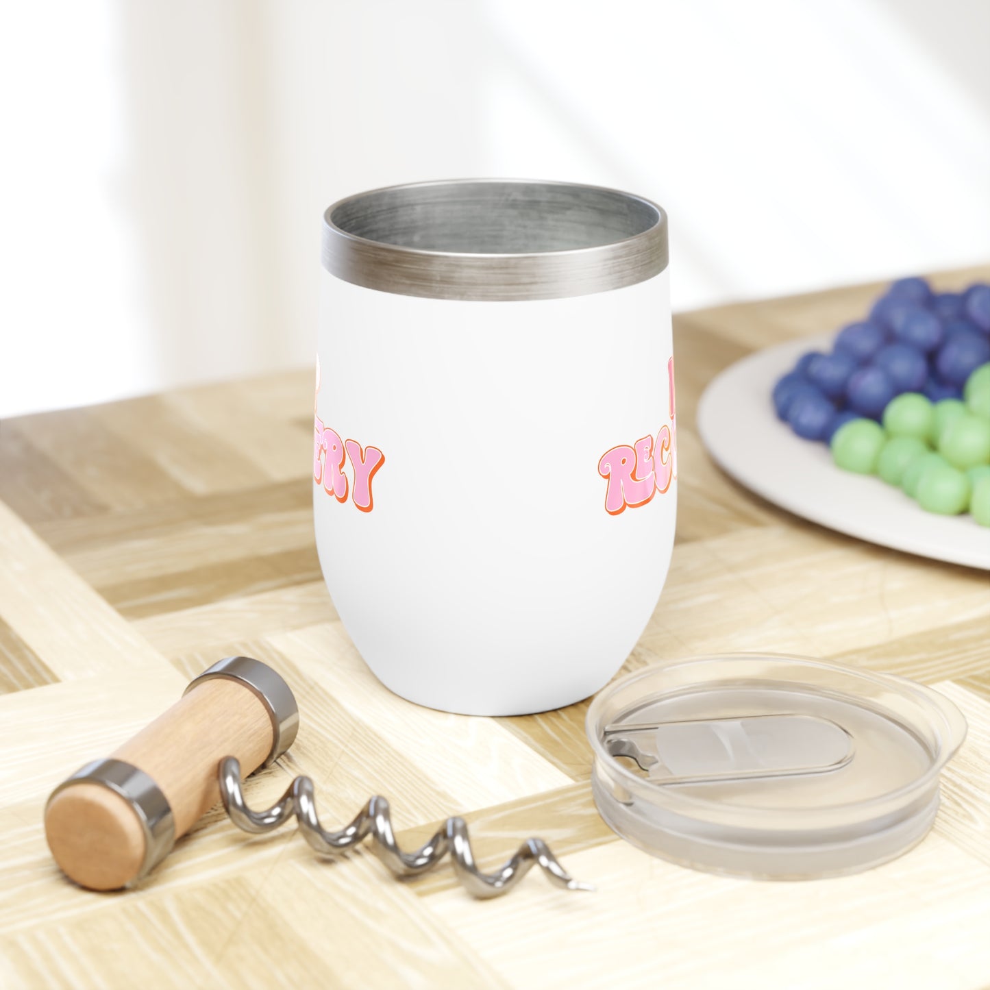 IEP Recovery 12oz Insulated Wine Tumbler Glass