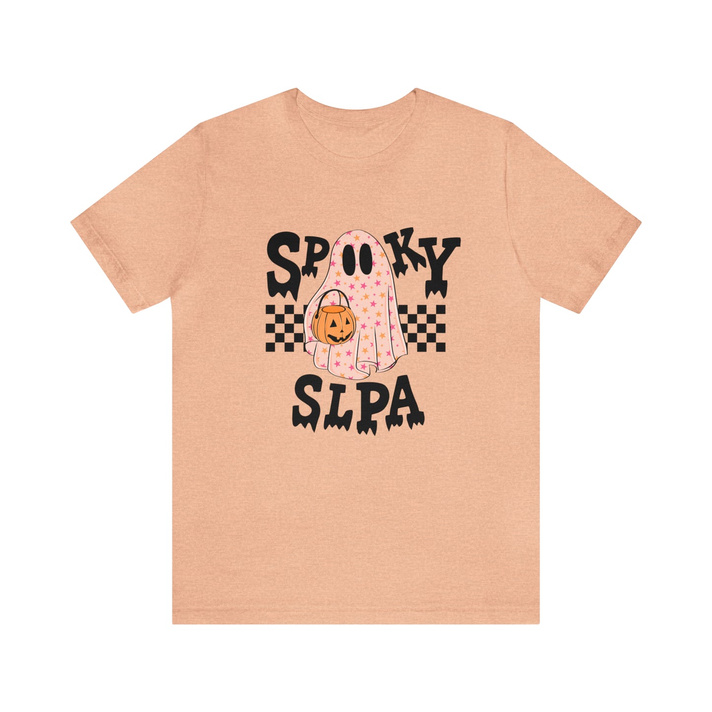 Spooky SLPA Checkerboard Jersey T-Shirt