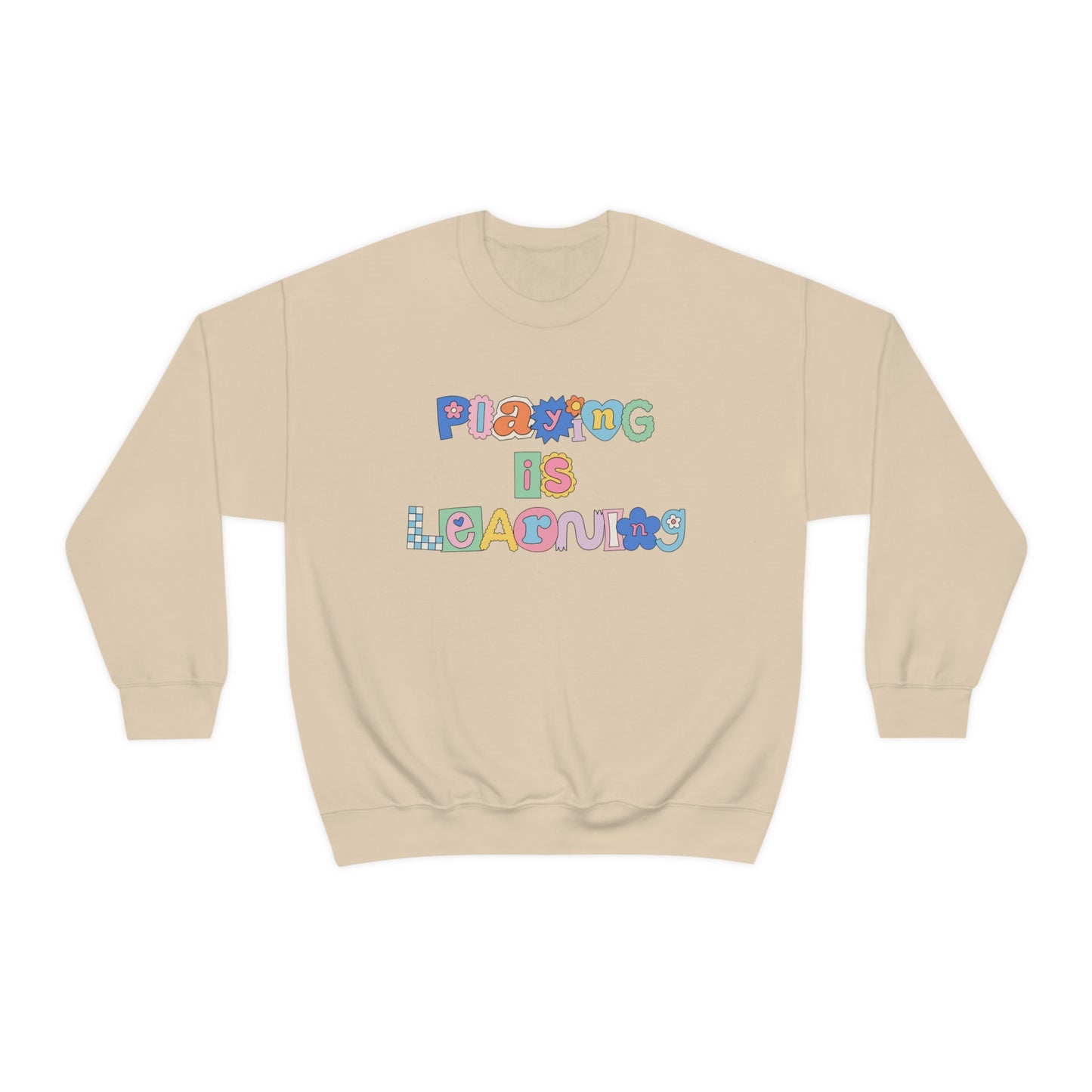 Playing Is Learning Crewneck Sweatshirt