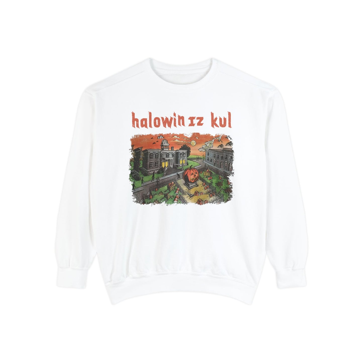 Halloween Is Cool IPA Comfort Colors Sweatshirt