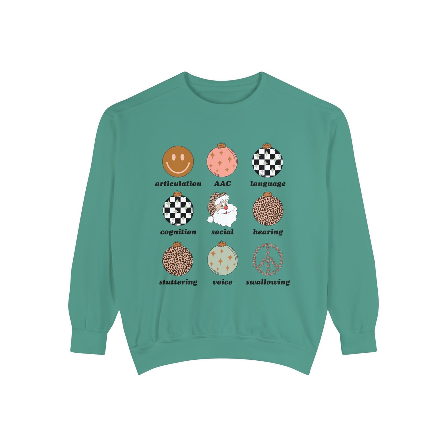 Retro Holiday Scope of Practice Comfort Colors Sweatshirt