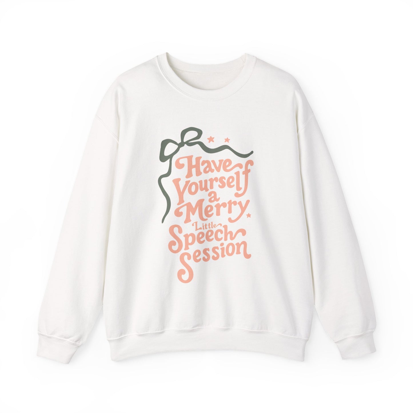 Merry Little Speech Session Crewneck Sweatshirt