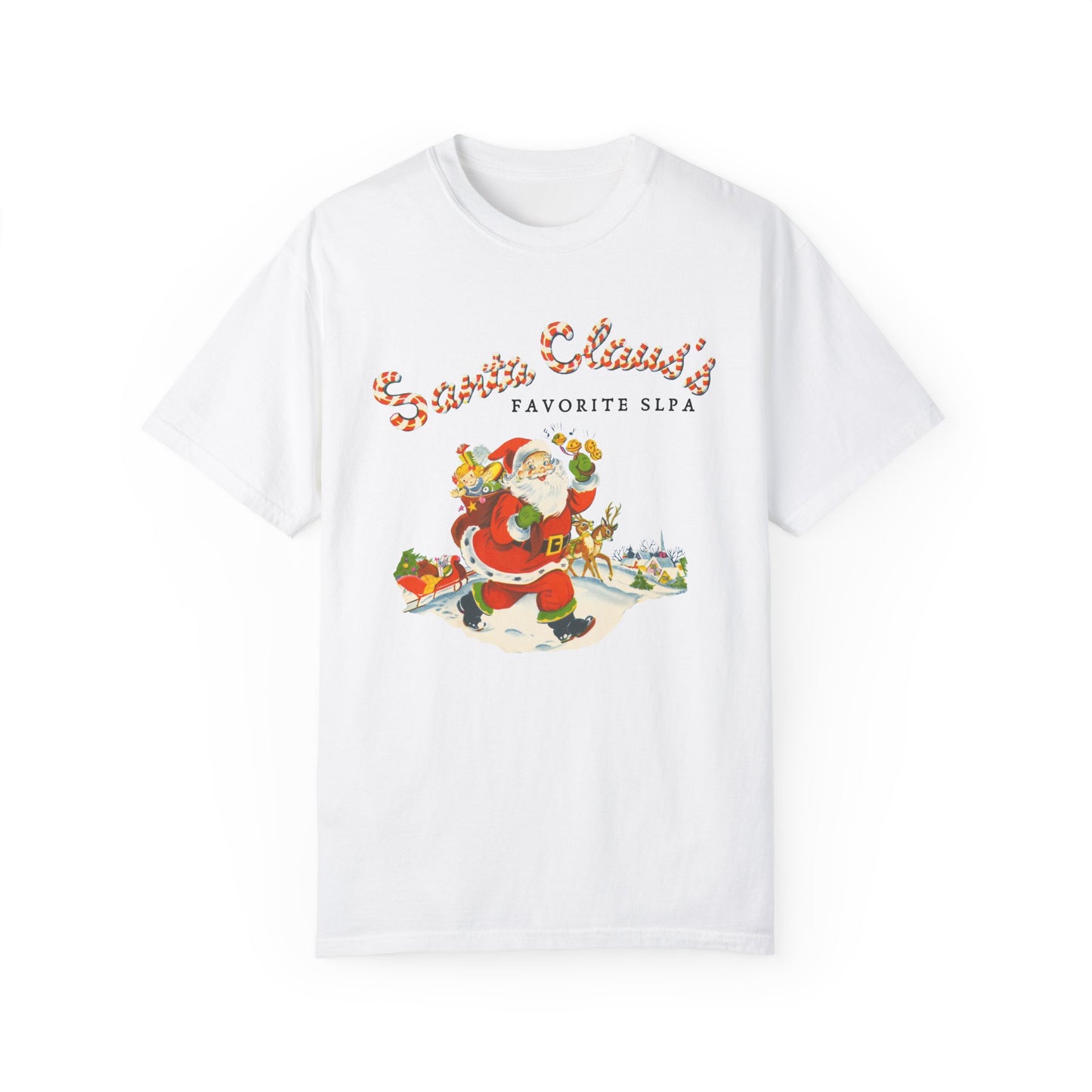 Santa Claus's Favorite SLPA Comfort Colors T-Shirt