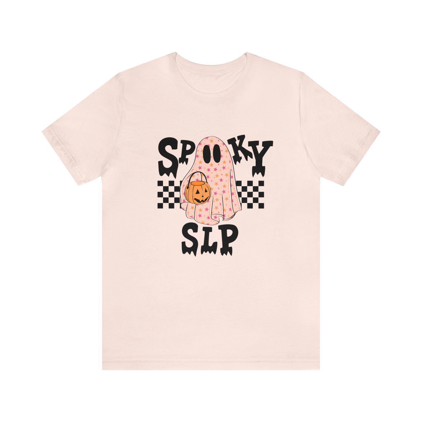 Spooky SLP Checkerboard Jersey T-Shirt