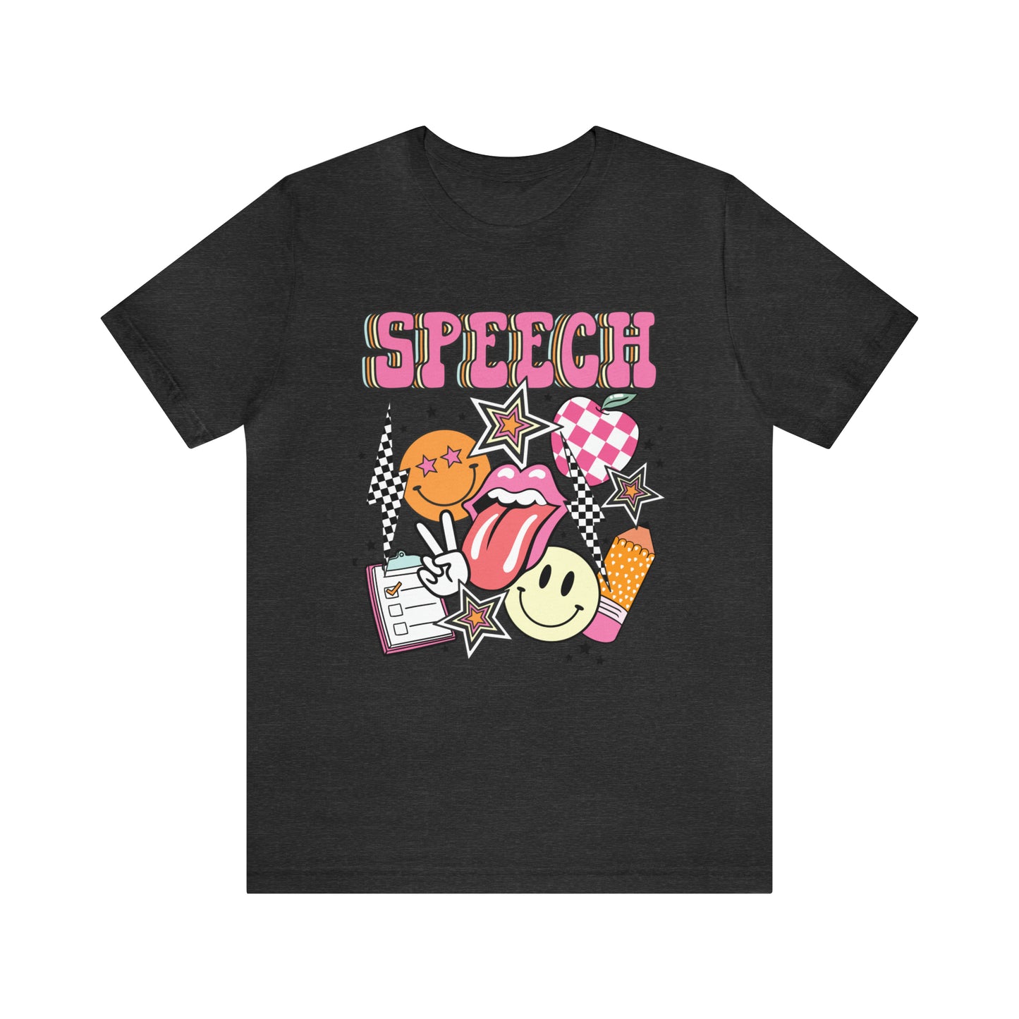 Retro Speech Jersey T-Shirt