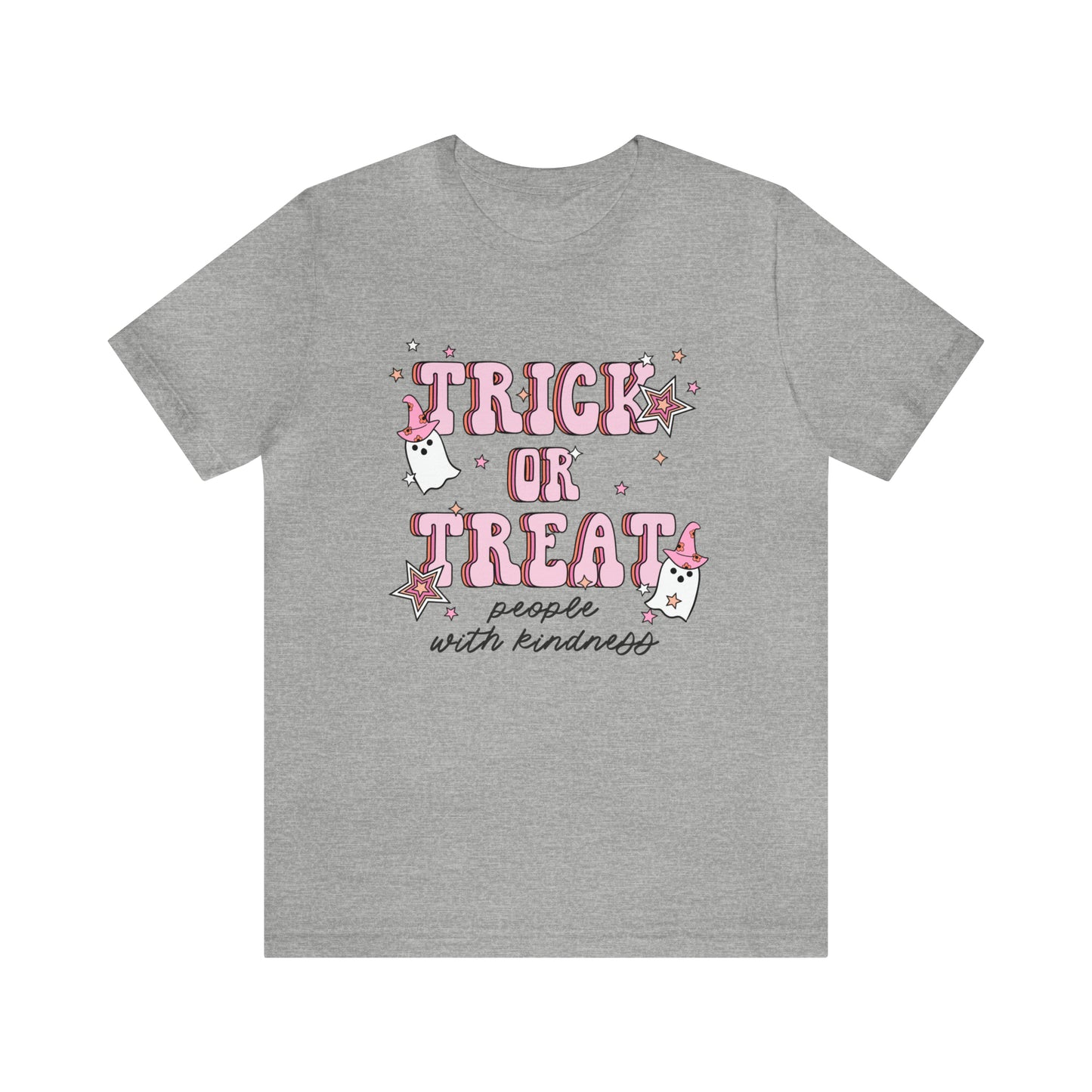 Trick or Treat People With Kindness Jersey T-Shirt