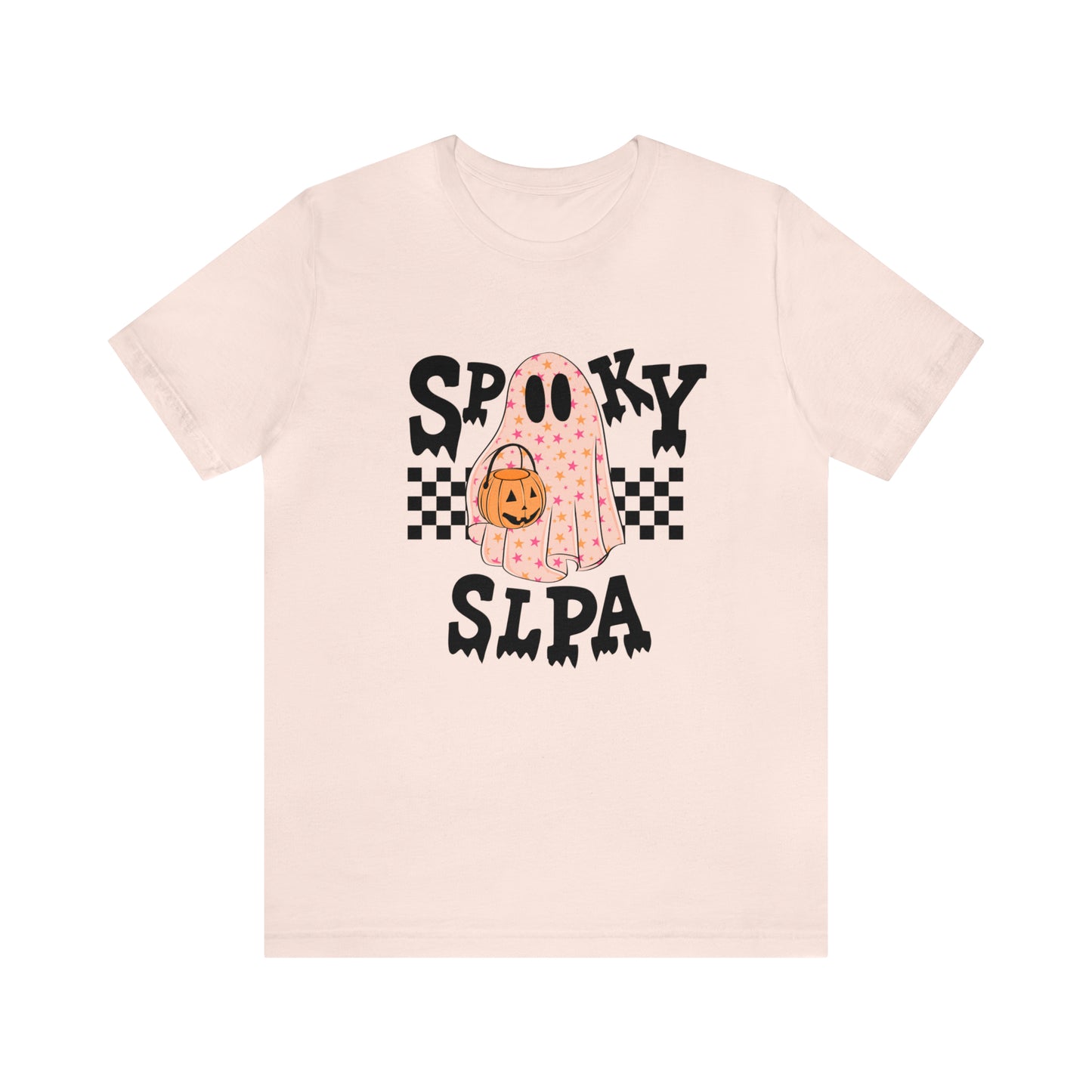 Spooky SLPA Checkerboard Jersey T-Shirt