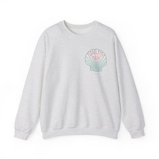 Salty SLP Crewneck Sweatshirt | Front and Back Print