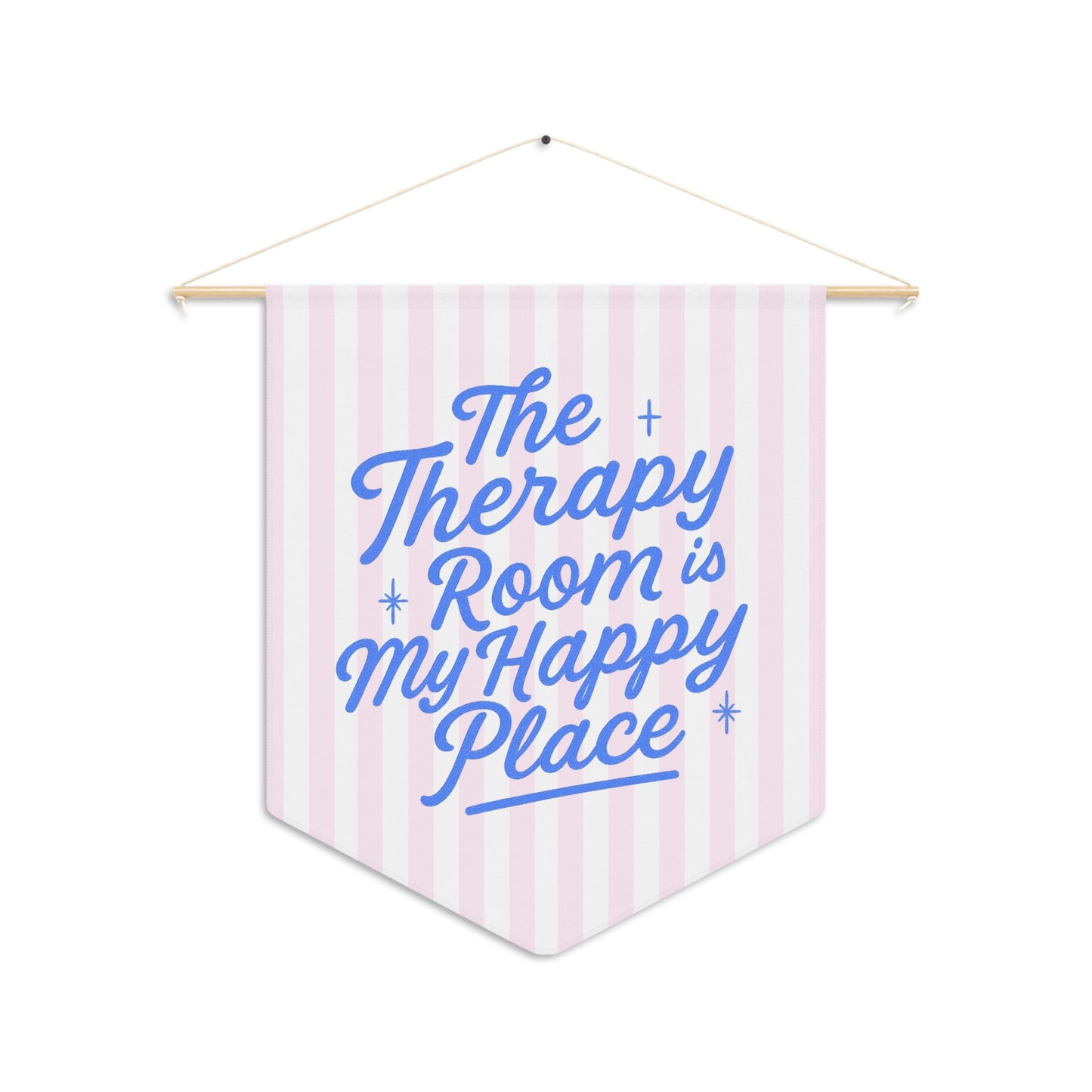 Therapy Room Happy Place Pennant