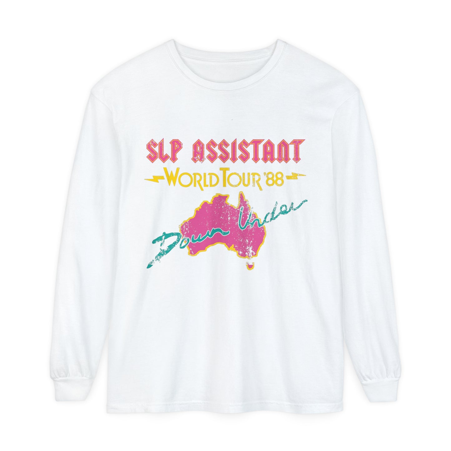 SLP Assistant World Tour Long Sleeve Comfort Colors T-Shirt
