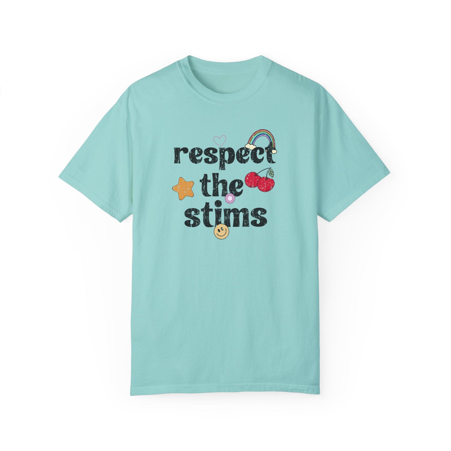 Respect The Stims Distressed Comfort Colors T-Shirt