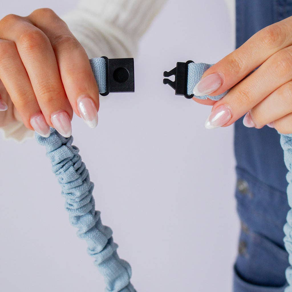 Breakaway Scrunchie Lanyard | Powder Blue