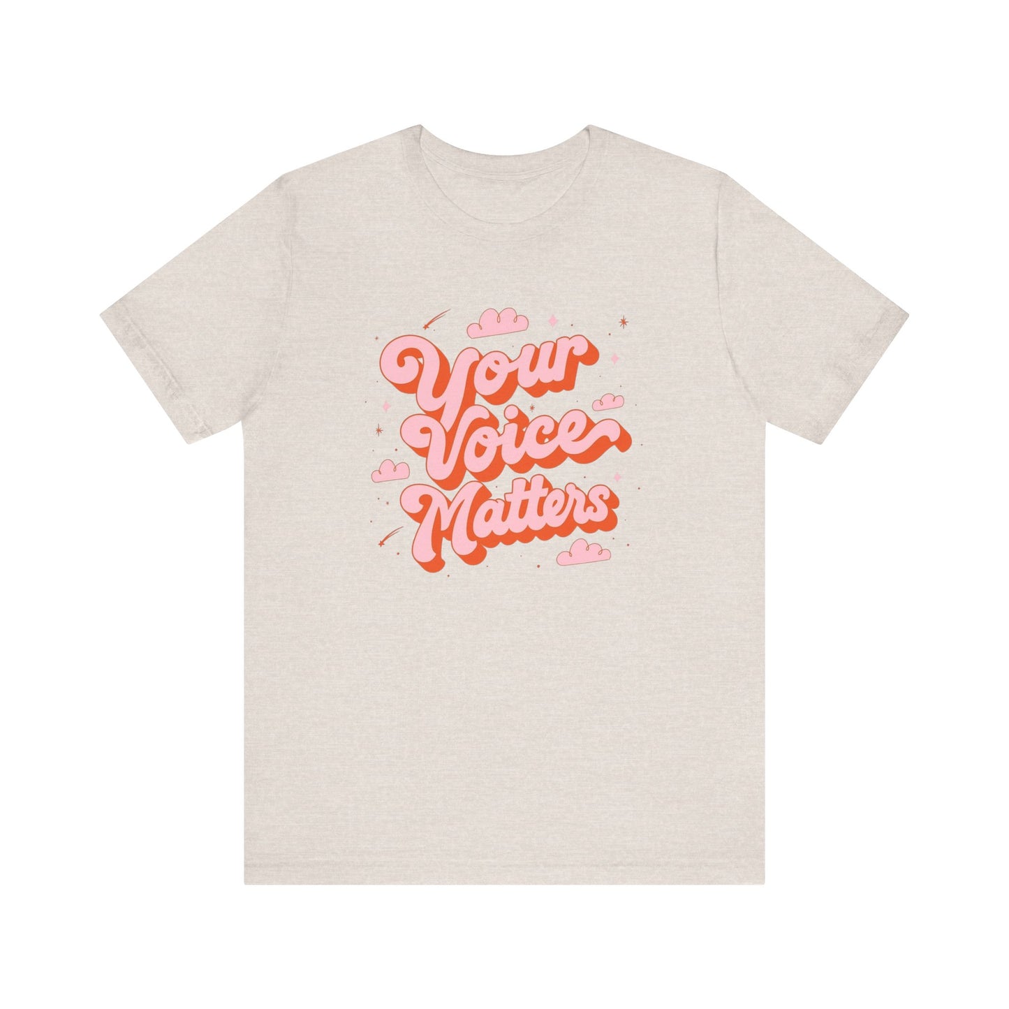 Your Voice Matters Jersey T-Shirt