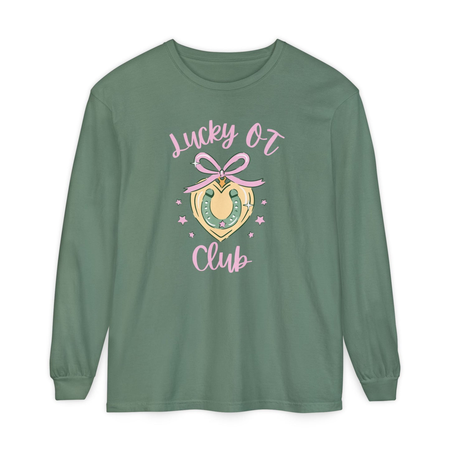 Lucky OT Club Long Sleeve Comfort Colors T-Shirt