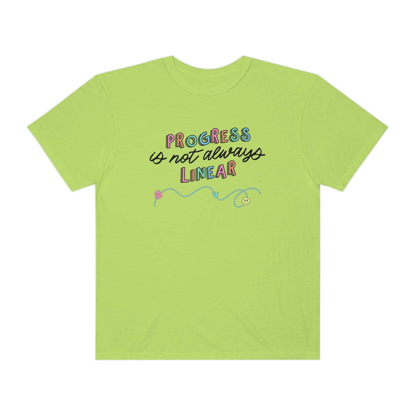 Progress Is Not Always Linear Comfort Colors T-Shirt