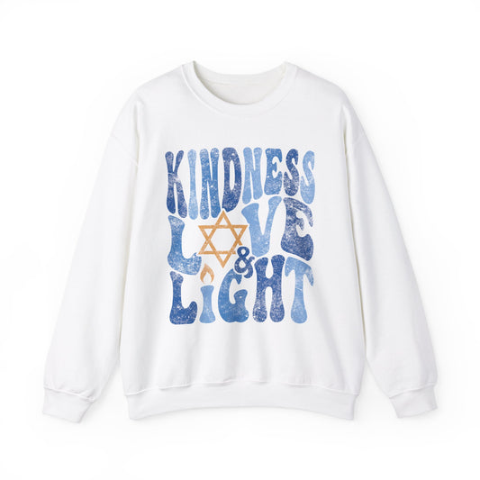 Kindness Love & Light Crewneck Sweatshirt