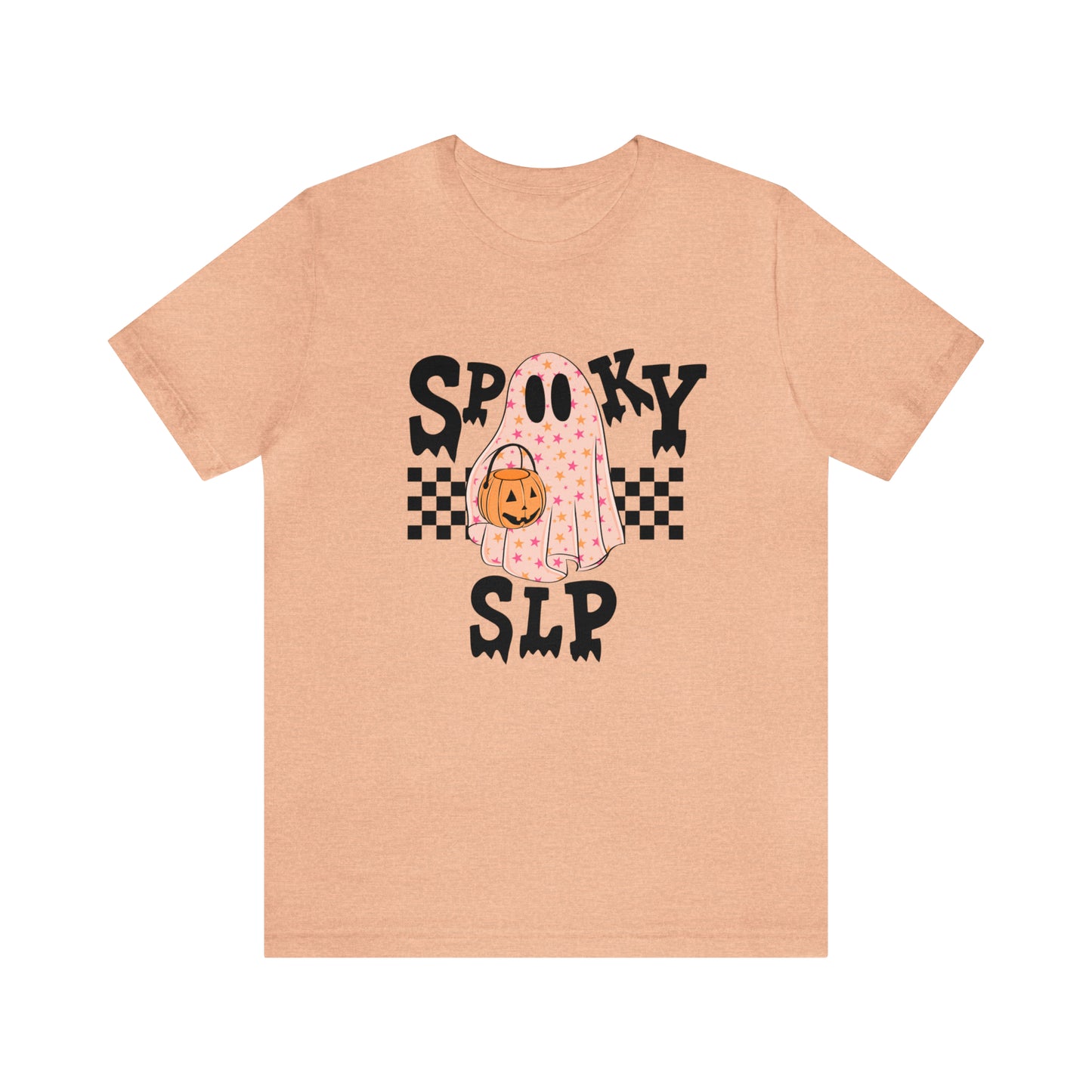 Spooky SLP Checkerboard Jersey T-Shirt
