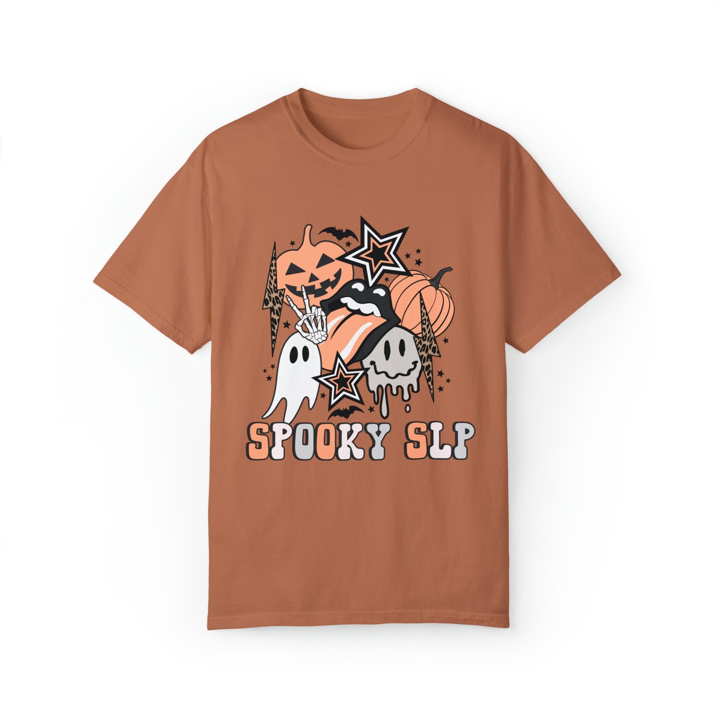Spooky SLP Retro Halloween Comfort Colors T-Shirt