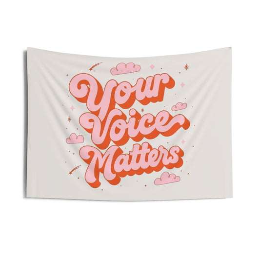 Your Voice Matters Tapestry